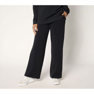 Maya J Women's Petite Pants PL ScubaLuxe Le Chic Pant Black A703688